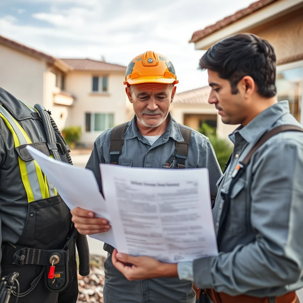 Homeowner reviewing a California insurance policy after water damage in Murrieta