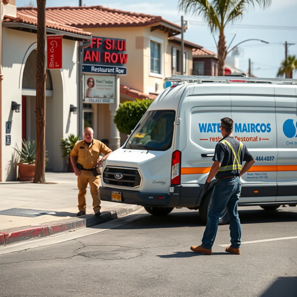 San Marcos streets mixing older homes and master-planned tracts, where aging pipes cause water damage