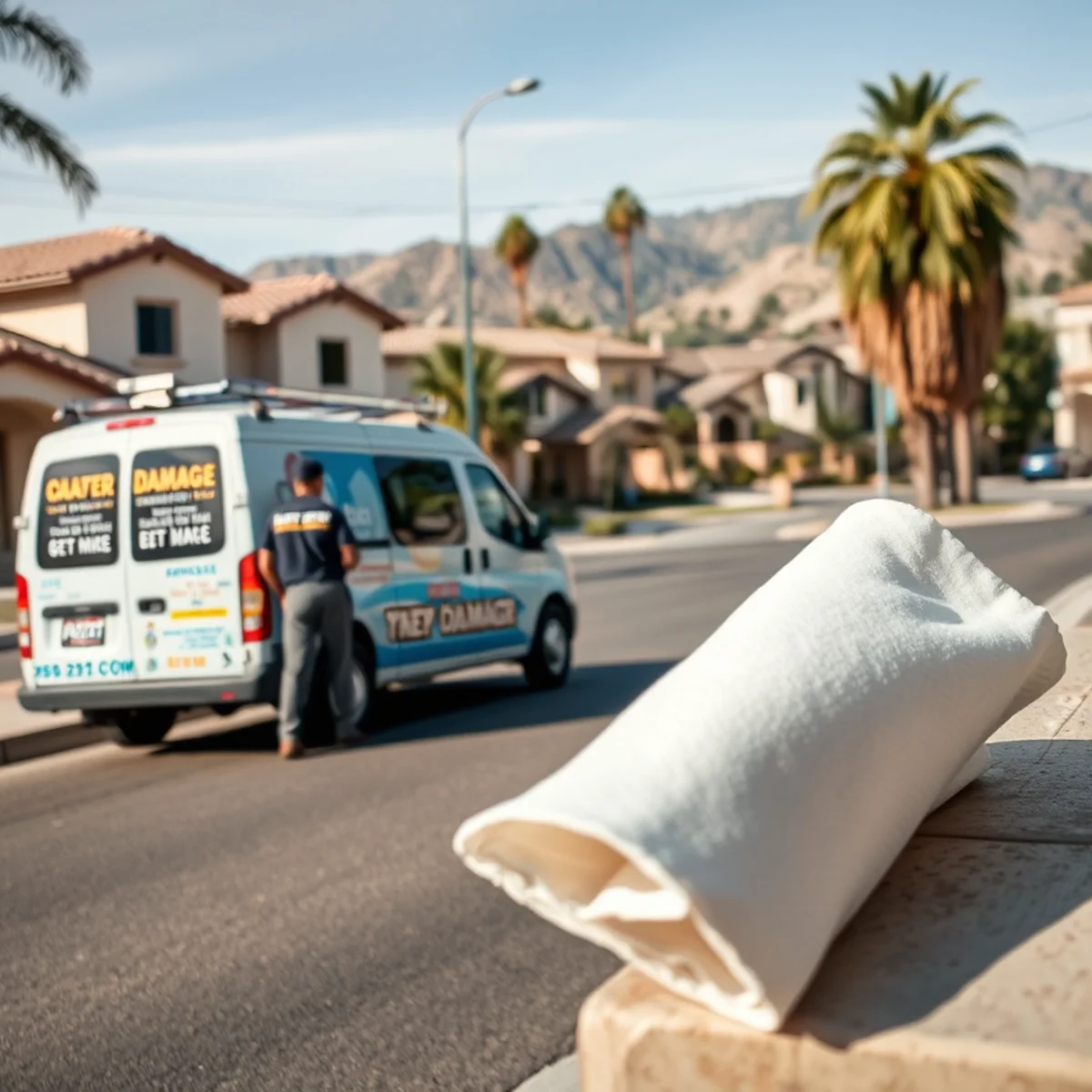 Vista inland suburban homes with older irrigation systems, where line breaks lead to water damage