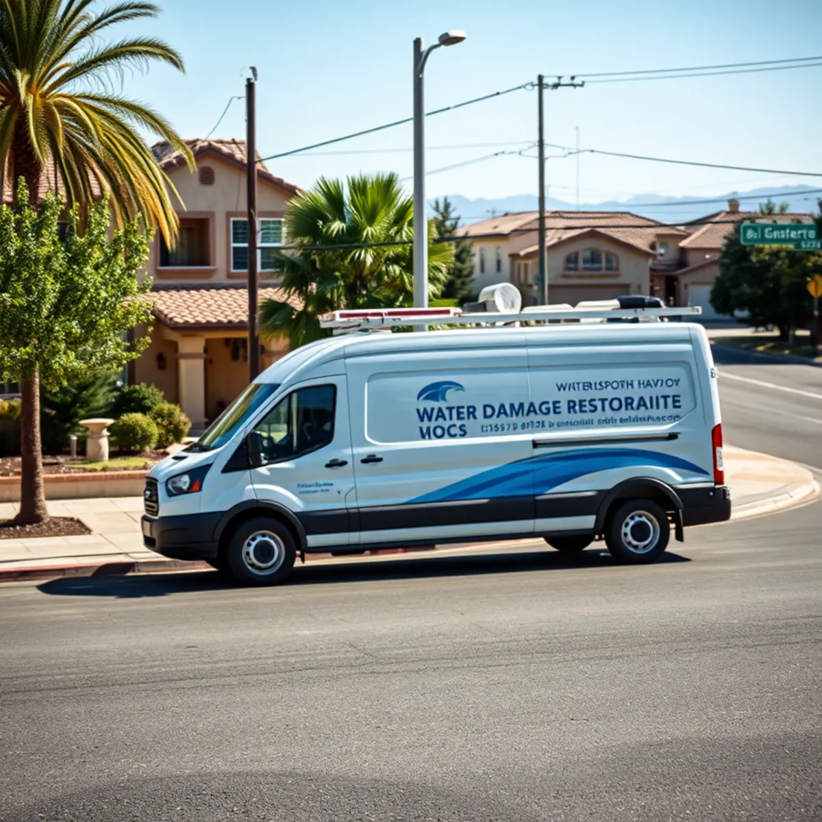 Winchester ranch homes and newer tracts along a developing corridor, where plumbing failures cause water damage